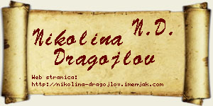 Nikolina Dragojlov vizit kartica